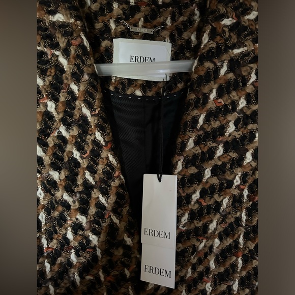 Brand new Richard macrotweed jacket ERDEM size 52 XL - Picture 15 of 17